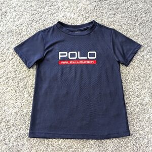 Boys Polo Ralph Lauren navy blue T-shirt